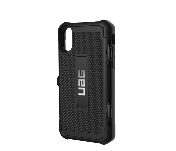Etui Trooper do iPhone X czarne - 1459599 - zdjęcie 2